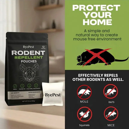 Moles repellent pouches