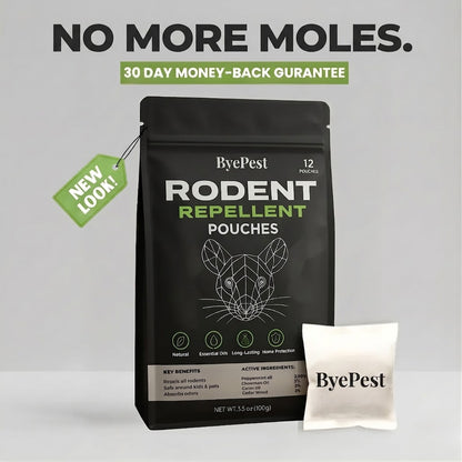 Moles repellent pouches